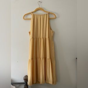 Yellow sun dress